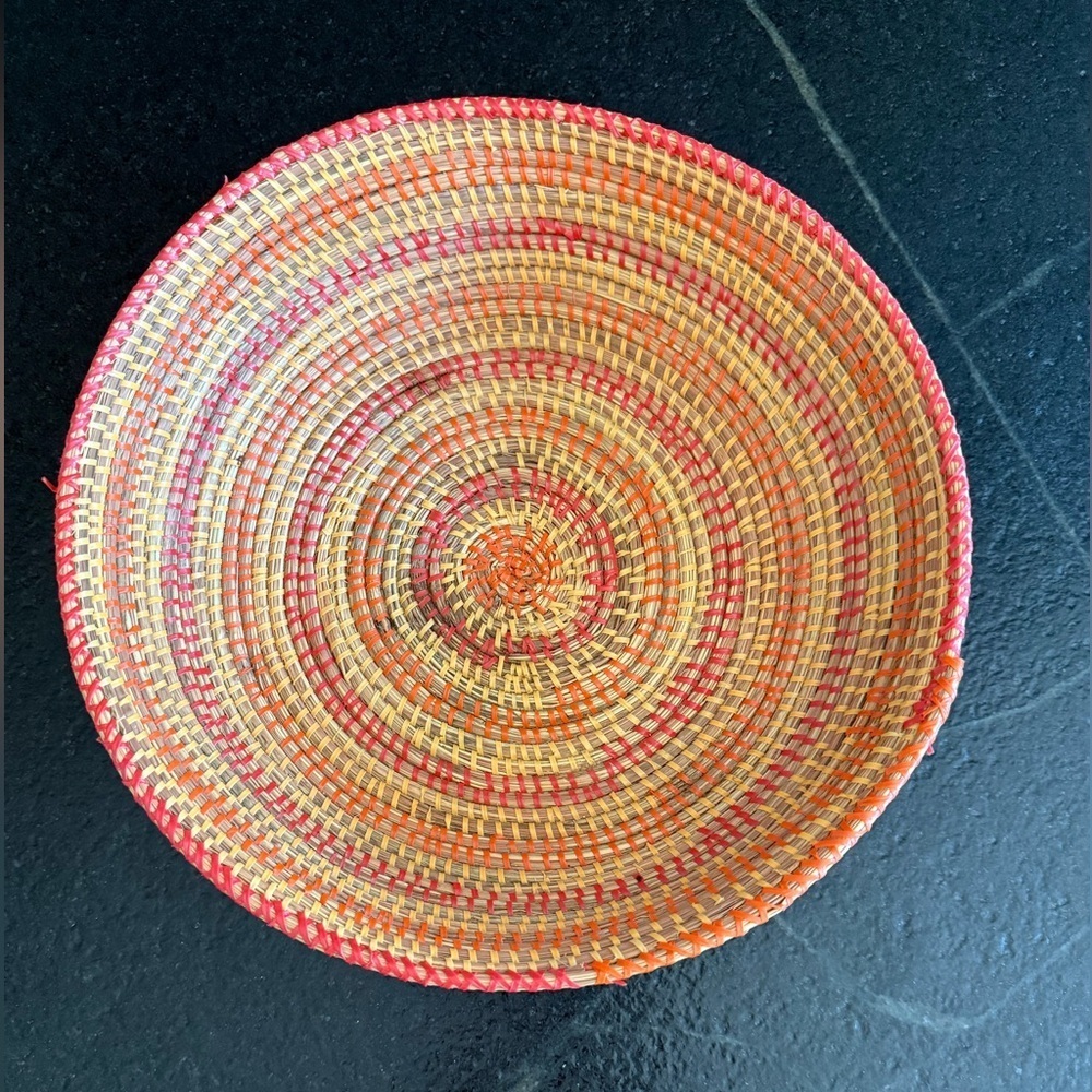 Hand Made Woven Basket/ African Basket